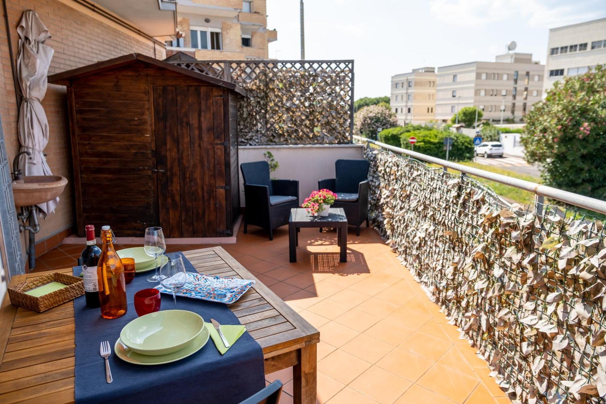 Fiumicino Business&Vacation Apt Wifi 外观 照片